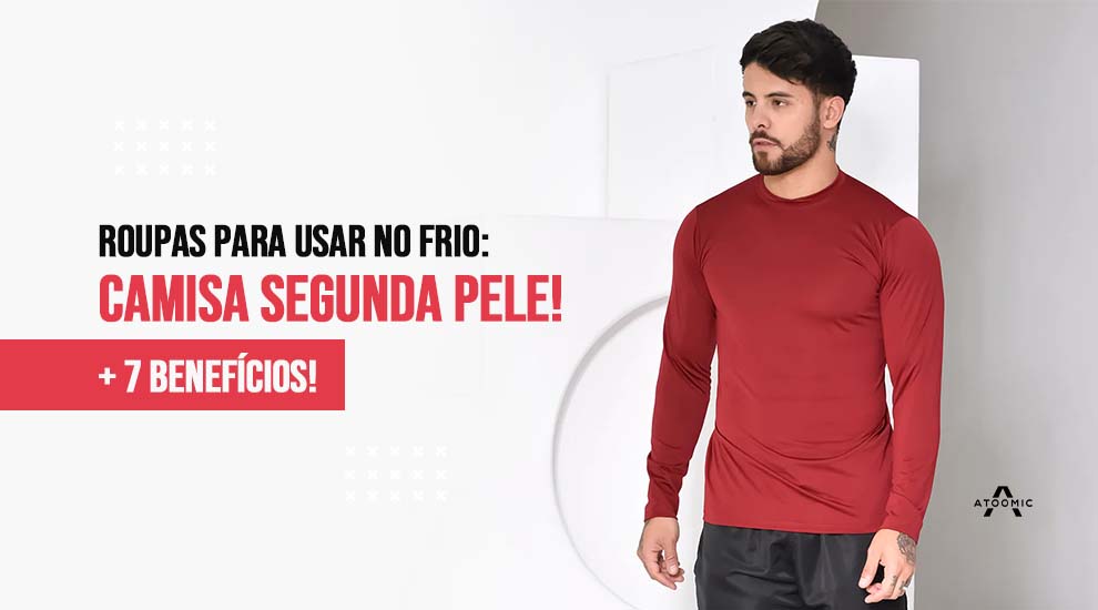 Roupa segunda pele para o frio fashion