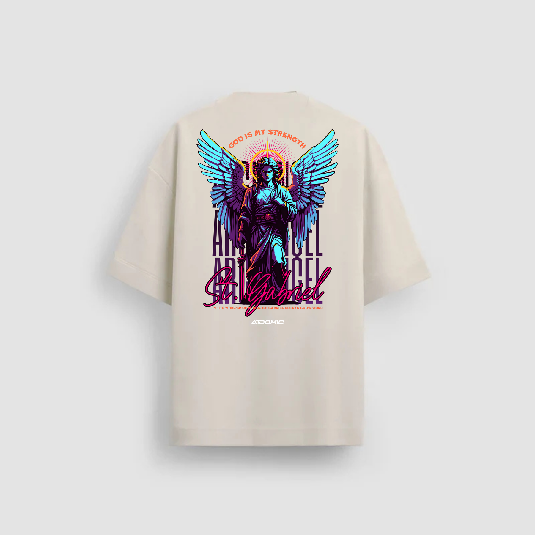 ANGEL 04 - Camisa Masculina Oversized Premium 20.1 St. Gabriel