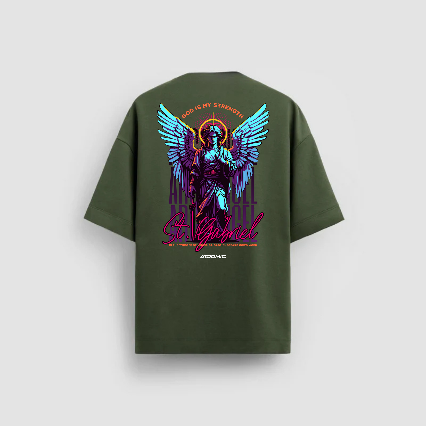 ANGEL 04 - Camisa Masculina Oversized Premium 20.1 St. Gabriel