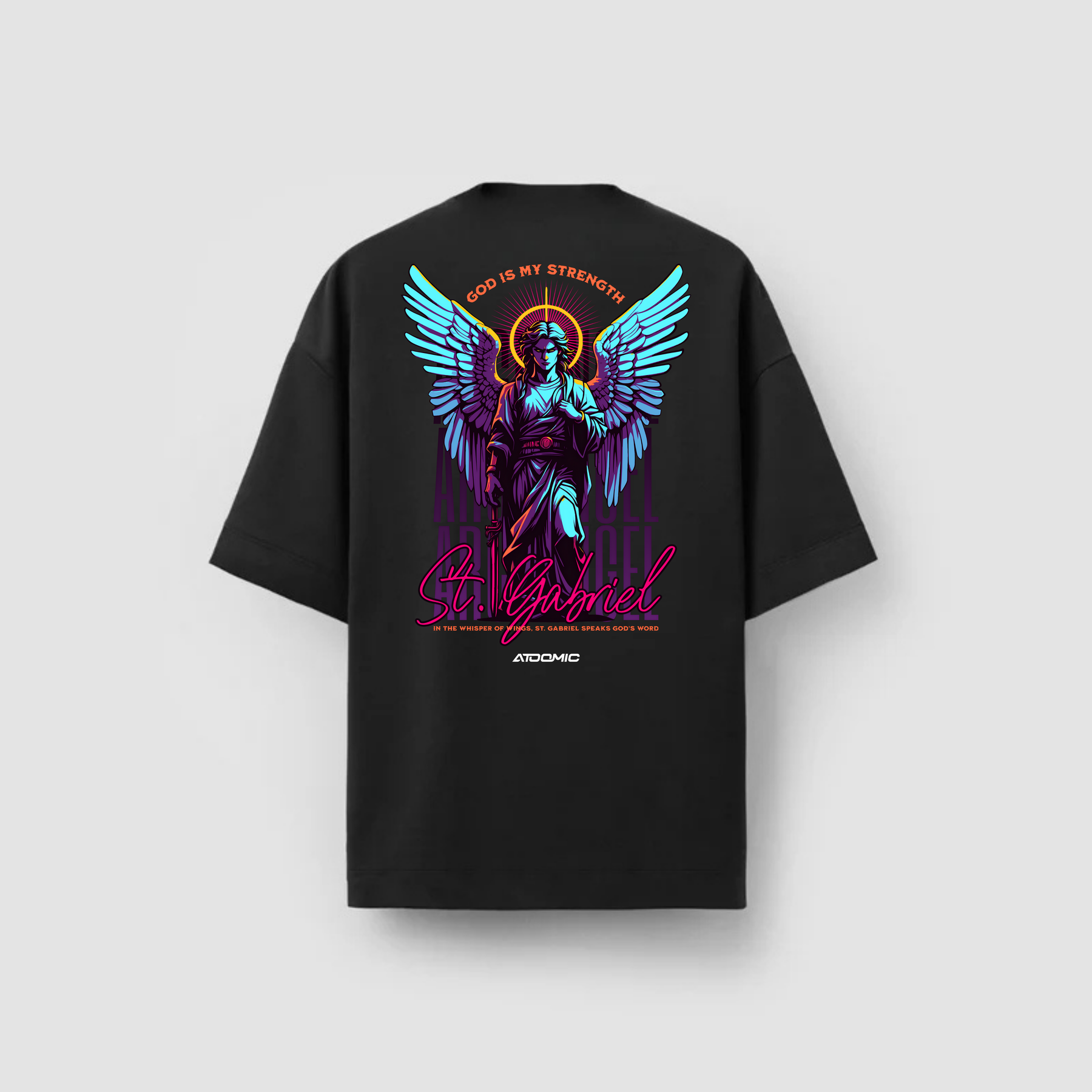 ANGEL 04 - Camisa Masculina Oversized Premium 20.1 St. Gabriel