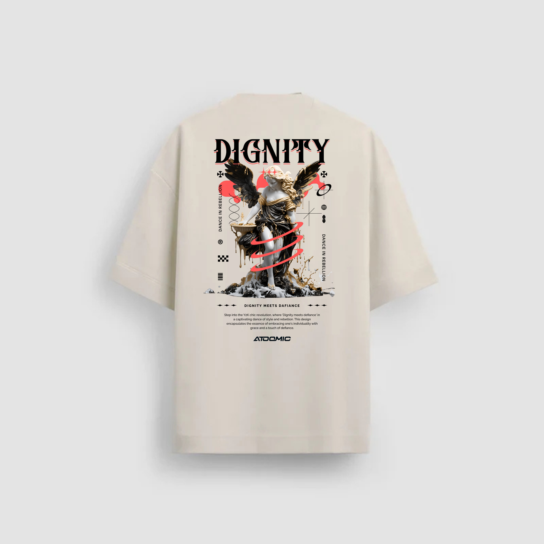 ANGEL 01 - Camisa Masculina Oversized Premium 20.1 Dignity