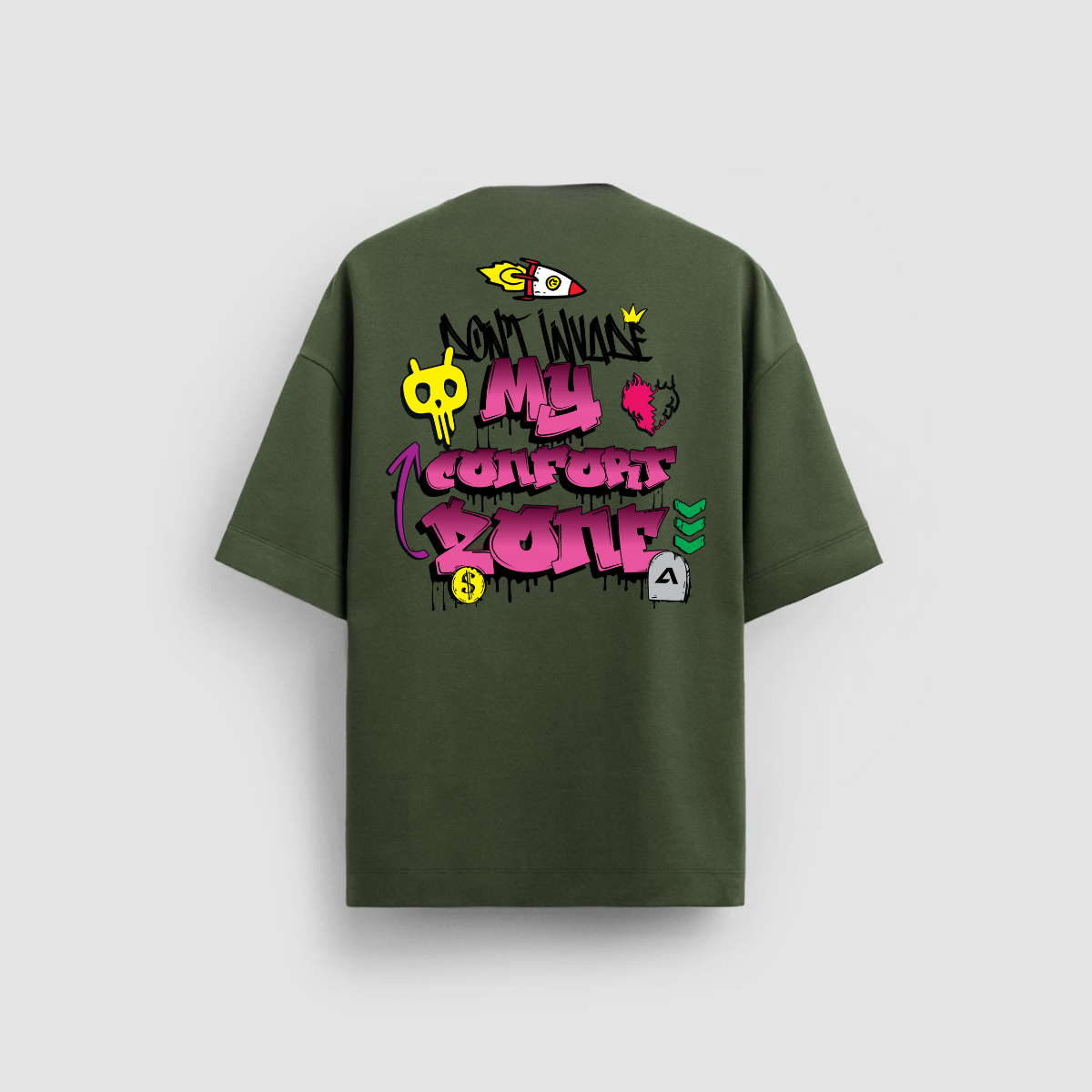 Camisa Masculina Oversized Premium 20.1 Don't Invade