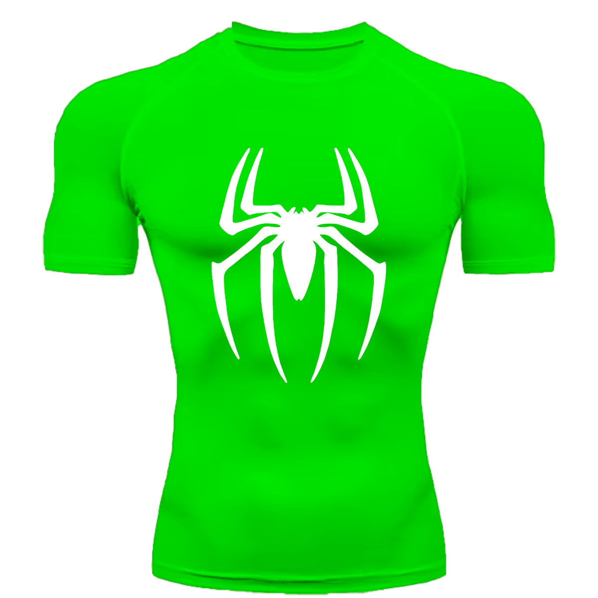 Camiseta Longa Compressão Proteção UV Spider Man