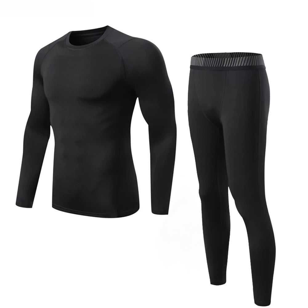 Kit Calça Térmica e Camisa Térmica Masculina Segunda Pele