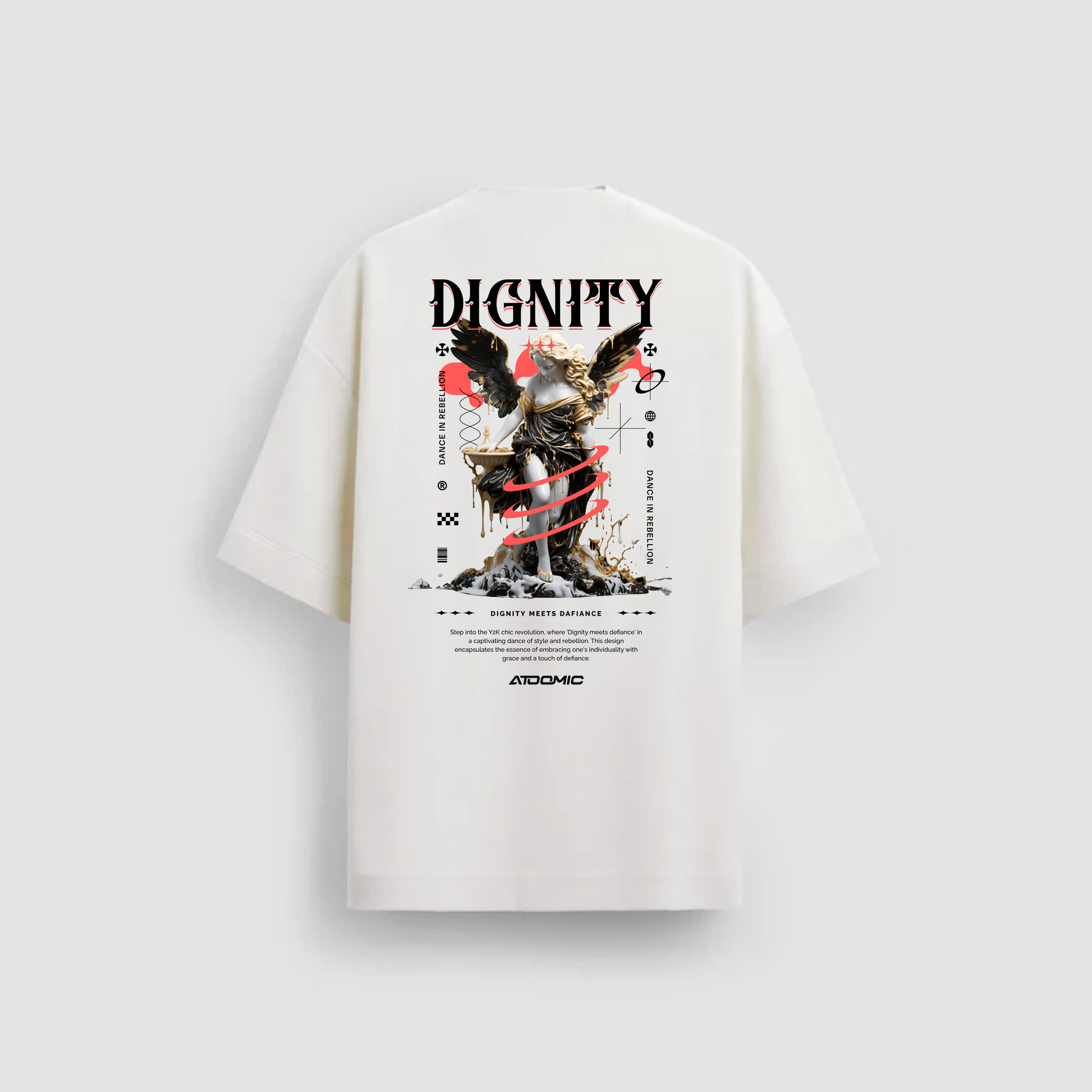 ANGEL 01 - Camisa Masculina Oversized Premium 20.1 Dignity