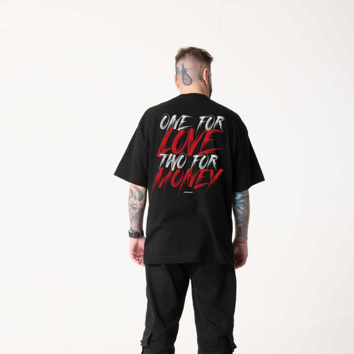 Camisa Masculina Oversized Premium 20.1 One For Love Two For Money