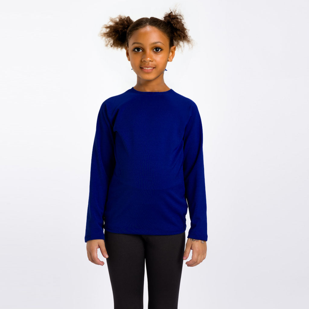 Camiseta Térmica Feminina Infantil Proteção Solar Uv 50+ - Todas as Cores