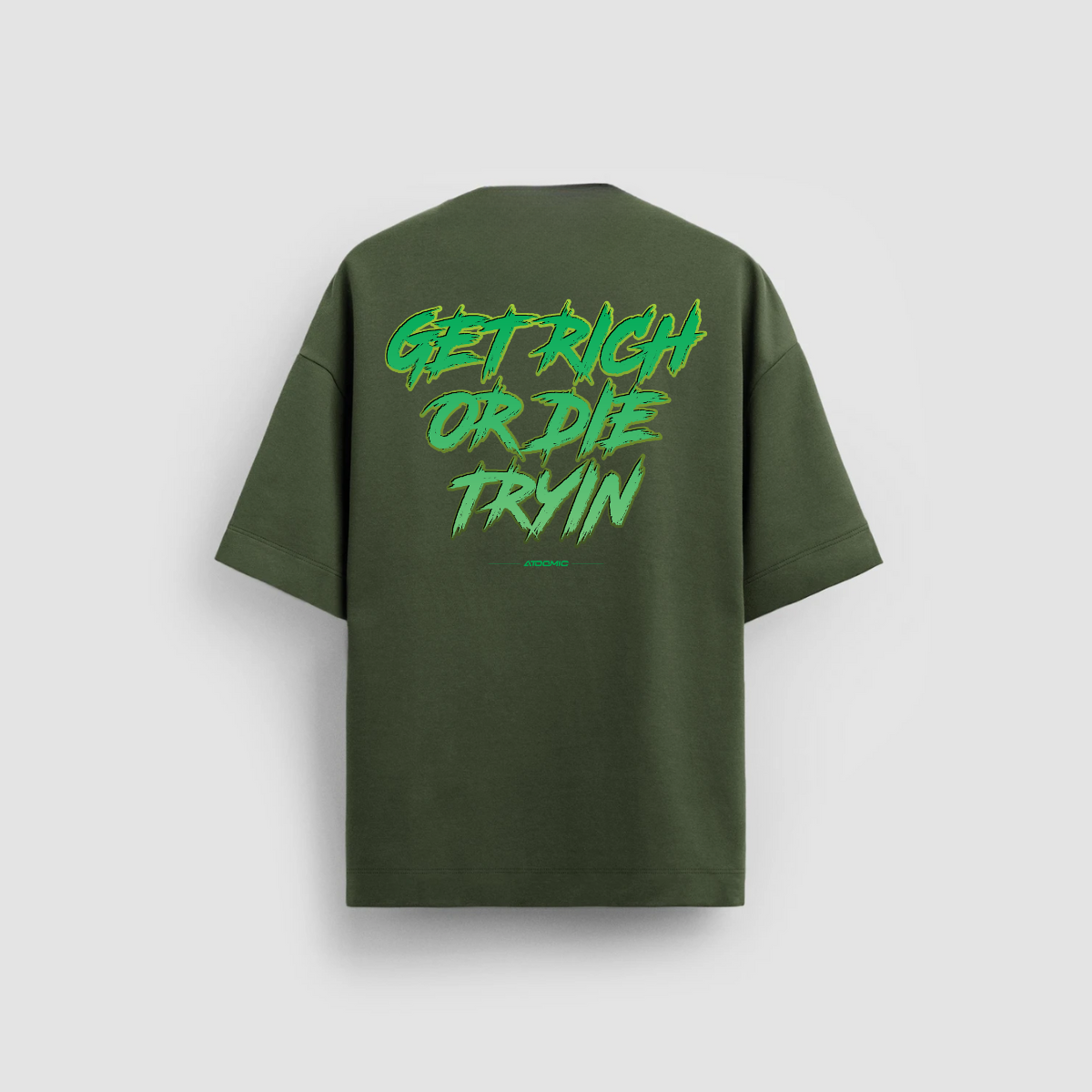 Camisa Masculina Oversized Premium 20.1 Geth Righ - Green