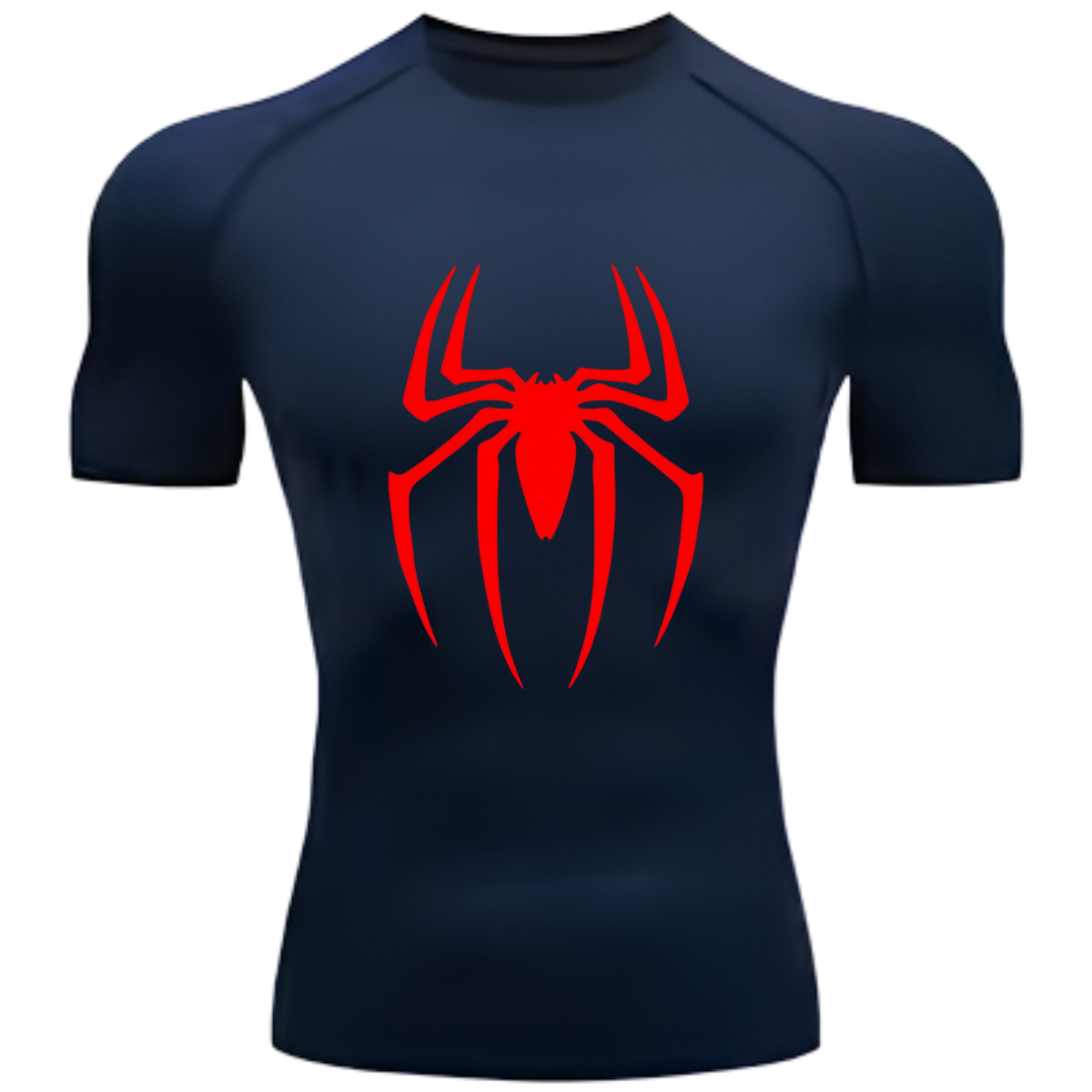 Camiseta Longa Compressão Proteção UV Spider Man