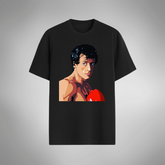 Camiseta Regular Casual Unissex Boxe Rocky Balboa Algodão 30.1 Luta - 09