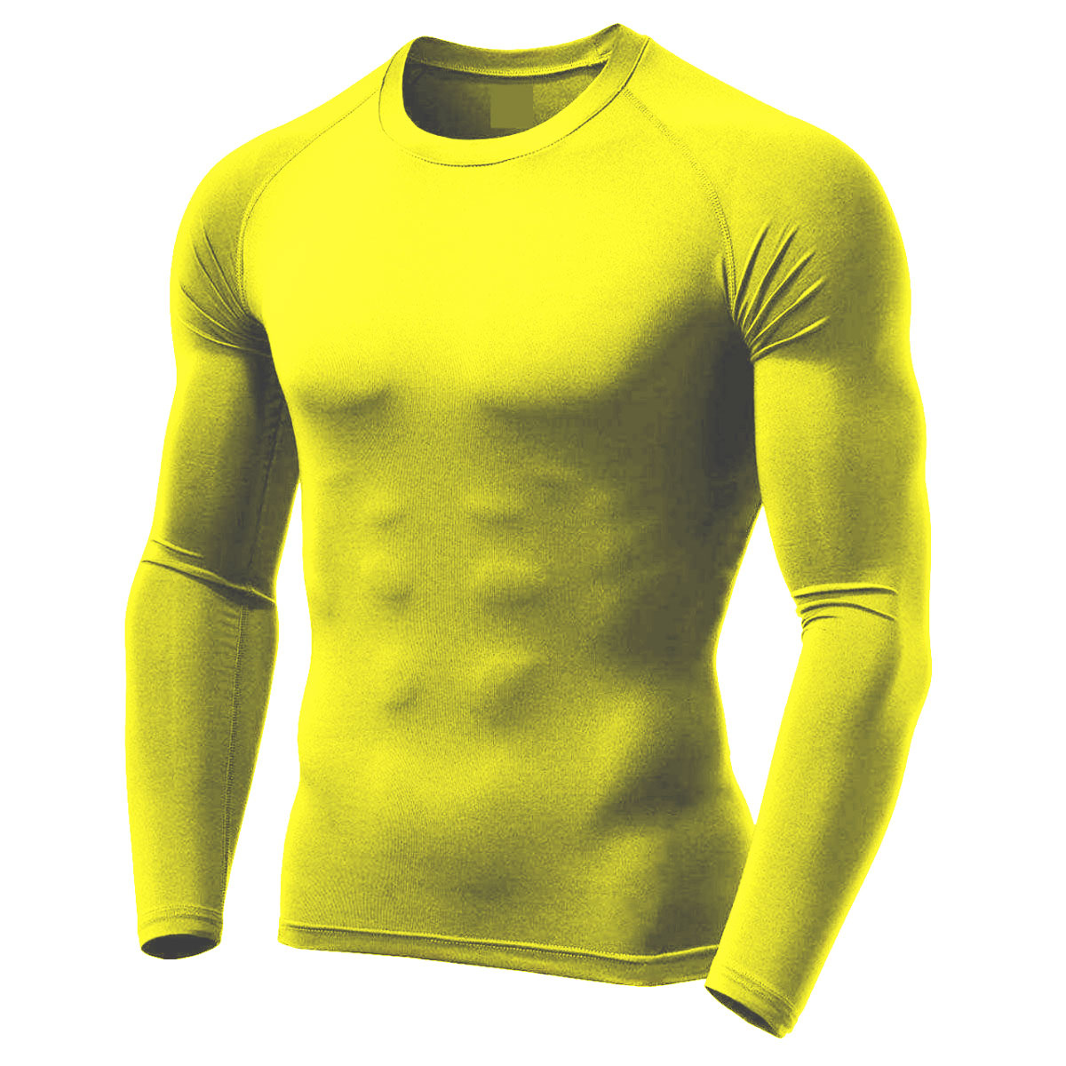 Camisa Térmica Masculina Amarela - Proteção solar UV 50+