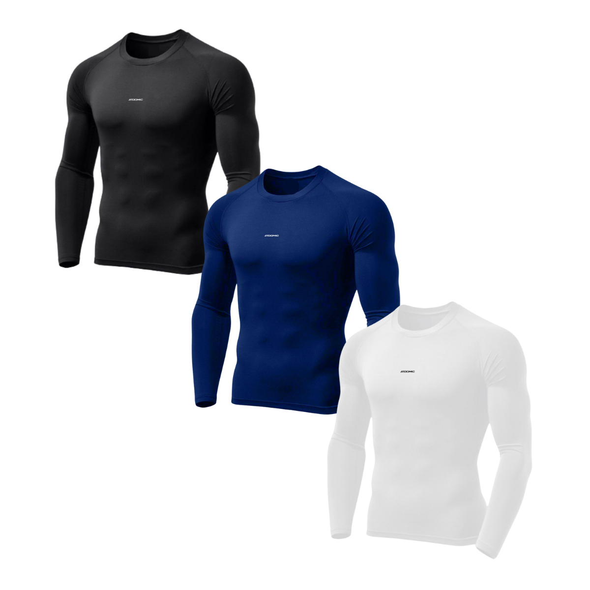 Kit 3 Camisas Proteção Uv 50+ Segunda Pele - Todos Kits