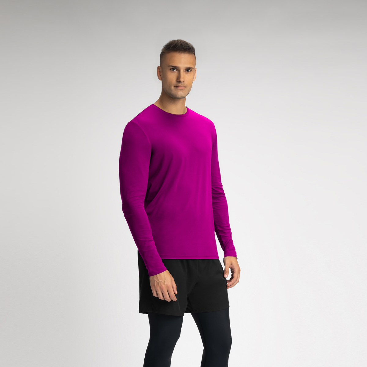 Camisa Térmica masculina Rosa - proteção solar UV 50+