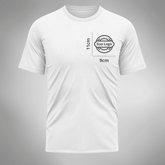 Camiseta PERSONALIZADA UV Curta Branca Estampa Logo