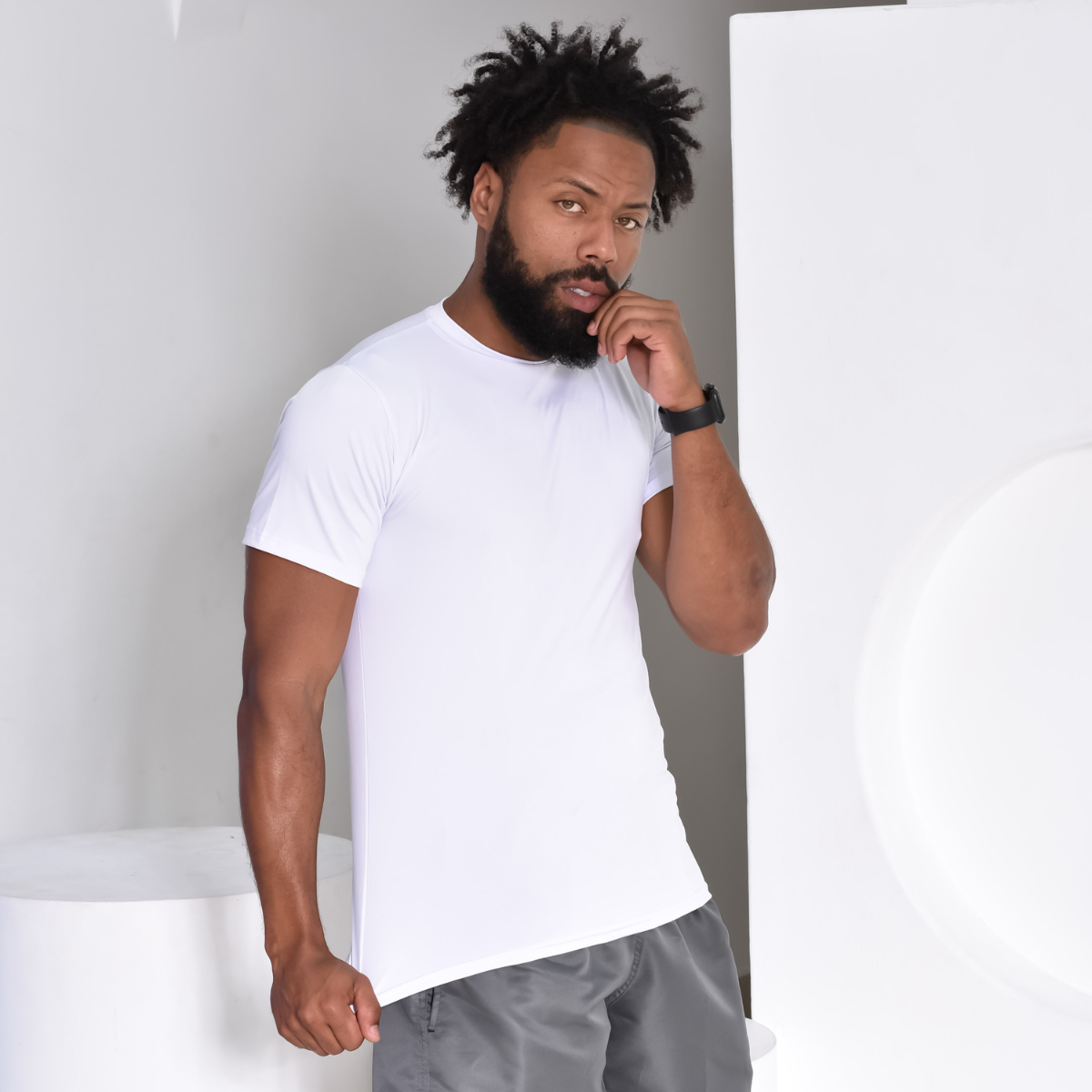 Camisa Curta Uv 50+ DryFit - Todas as cores