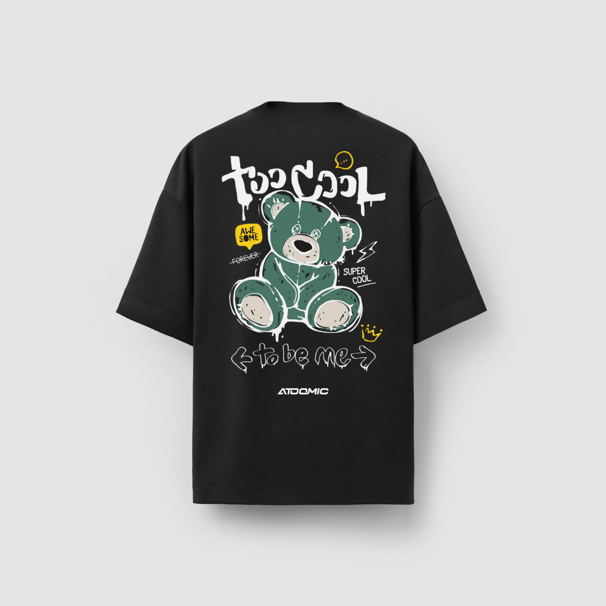 gorilla様オーダー BEAR 16 - Camisa Masculina Oversized Premium 20.1