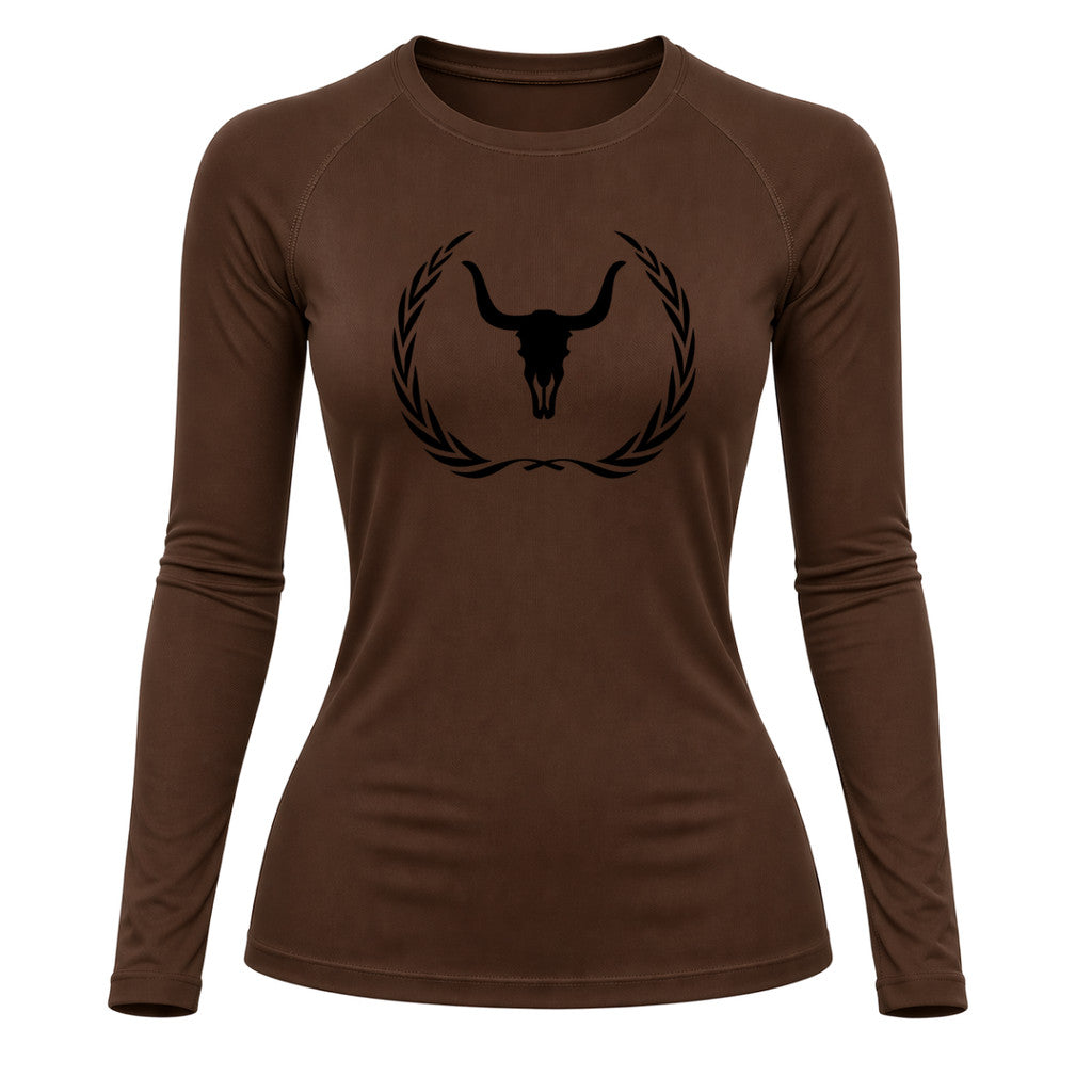 Camiseta Compressão Uv Manga Longa Estampa Da Roça Victory Crest