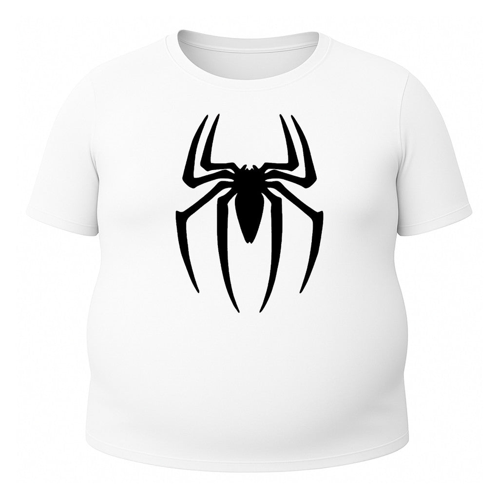Camiseta Plus Size Proteção Uv Manga Curta Spider Man Rash Guard