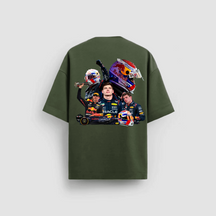 Camiseta Oversized Max Verstappen Premium Tecido 20.1 - Formula 1 - 12