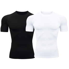 kit 2 Camisa Curta Camiseta Uv 50+ DryFit