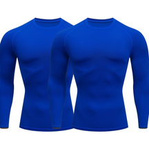 Kit 2 Camisetas Manga Longa Proteção Uv 50+ Segunda Pele