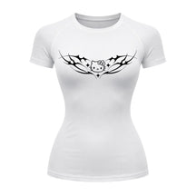 Camiseta Compressão Uv Manga Curta Cyber Tribal Black Heart Hello Kitty Rash Guard