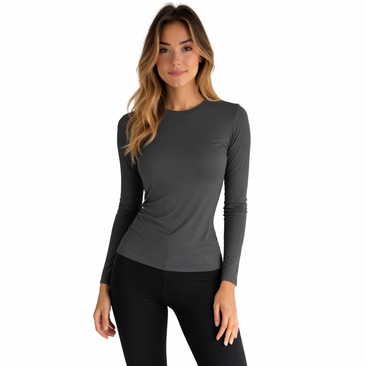 Camiseta Térmica Feminina Manga Longa Proteção UV 50+
