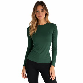 Camiseta Térmica Feminina Manga Longa Proteção UV 50+