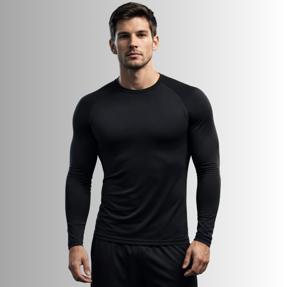 Camiseta Manga Longa Térmica Masculina Várias Cores Proteção solar UV 50+