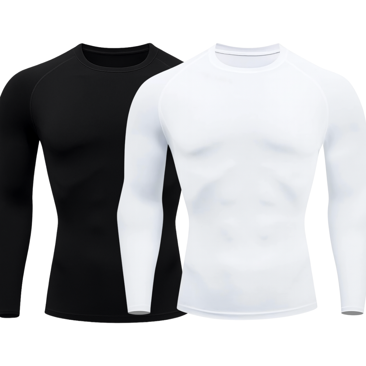 Kit 2 Camisetas Manga Longa Proteção Uv 50+ Segunda Pele
