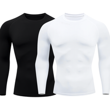 Kit 2 Camisetas Manga Longa Proteção Uv 50+ Segunda Pele