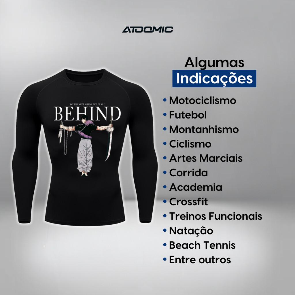 Camiseta Compressão Uv Manga Longa Cyber Tribal Black Heart Hello Kitty Rash Guard