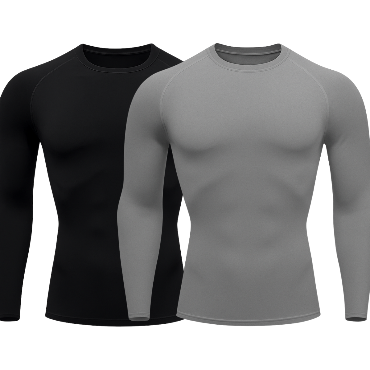 Kit 2 Camisetas Manga Longa Proteção Uv 50+ Segunda Pele