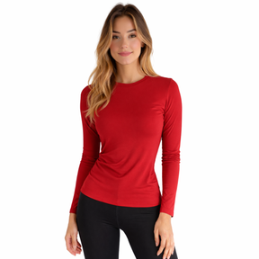 Camiseta Térmica Feminina Manga Longa Proteção UV 50+