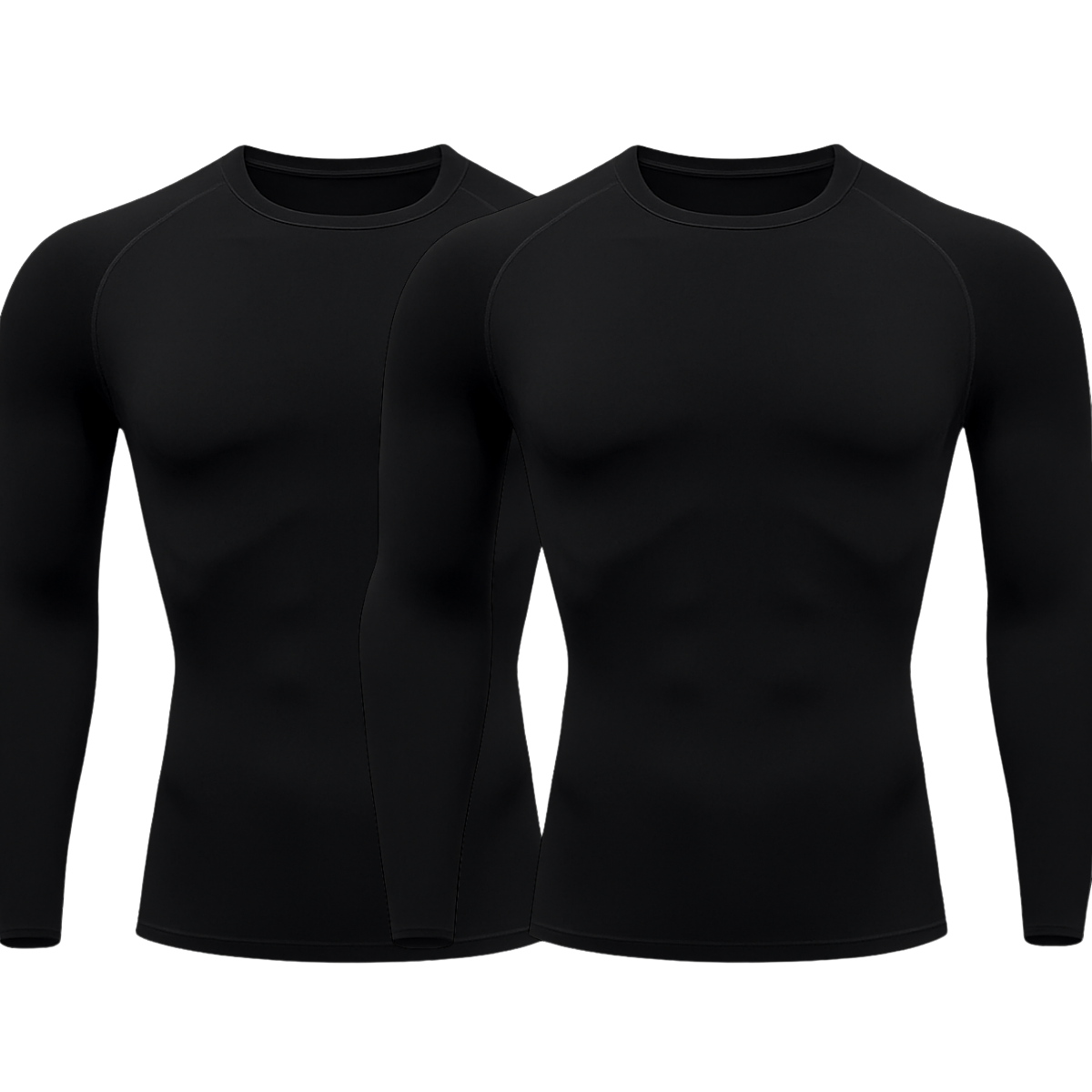 Kit 2 Camisetas Manga Longa Proteção Uv 50+ Segunda Pele