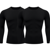 Kit 2 Camisetas Manga Longa Proteção Uv 50+ Segunda Pele
