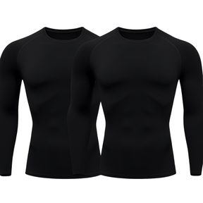 Kit 2 Camisetas Manga Longa Proteção Uv 50+ Segunda Pele