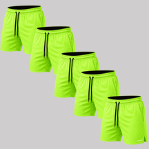 Kit 5 Bermuda Shorts Elastano Premium Treino