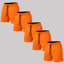 Kit 5 Bermuda Shorts Elastano Premium Treino