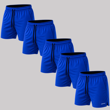Kit 5 Bermuda Shorts Elastano Premium Treino