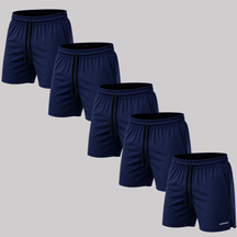 Kit 5 Bermuda Shorts Elastano Premium Treino