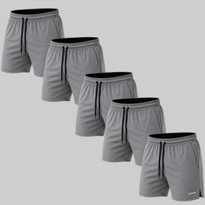 Kit 5 Bermuda Shorts Elastano Premium Treino
