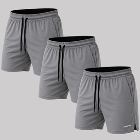 Kit 3 Bermuda Shorts Elastano Premium Treino