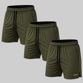 Kit 3 Bermuda Shorts Elastano Premium Treino