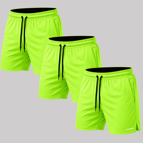 Kit 3 Bermuda Shorts Elastano Premium Treino