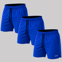 Kit 3 Bermuda Shorts Elastano Premium Treino