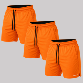 Kit 3 Bermuda Shorts Elastano Premium Treino