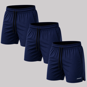 Kit 3 Bermuda Shorts Elastano Premium Treino