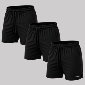 Kit 3 Bermuda Shorts Elastano Premium Treino