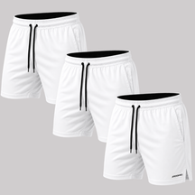Kit 3 Bermuda Shorts Elastano Premium Treino